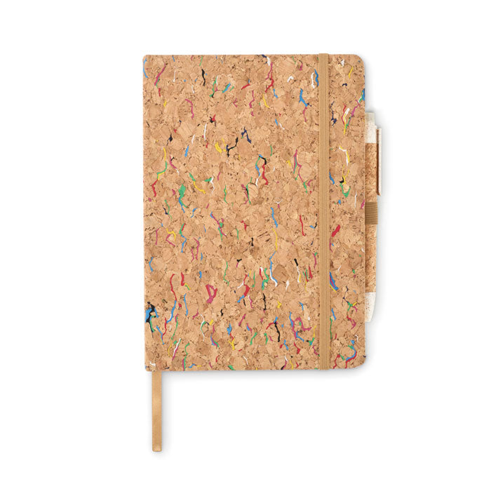 GO2414 Notebook A5 in sughero colorato