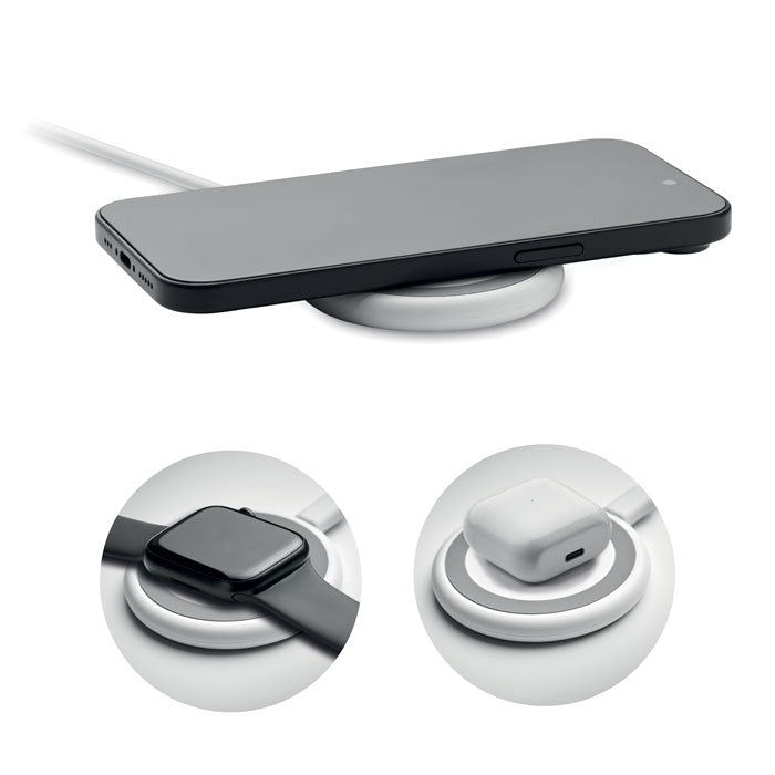 GO2420 Caricatore wireless 3 in 1 da 15 W