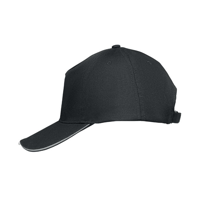 GO2439 Cappellino a 5 pannelli in cotone