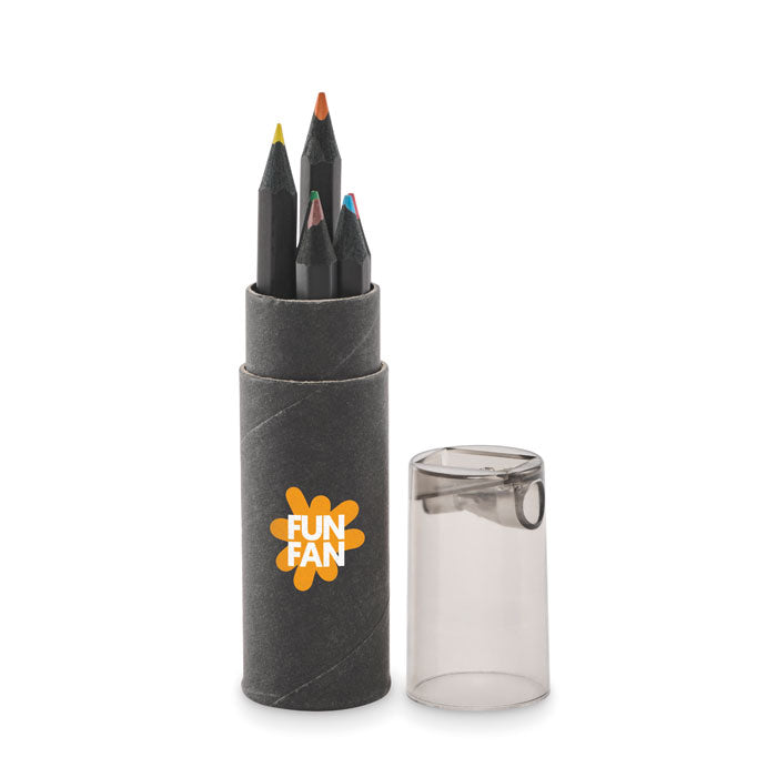 GO2468 Set 6 matite colorate nere