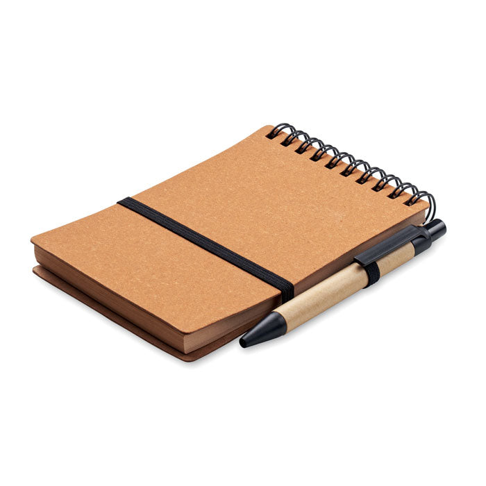 GO2481 Notebook riciclato con penna a sfera