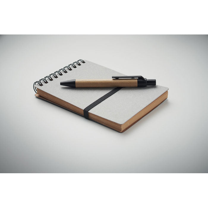 GO2481 Notebook riciclato con penna a sfera