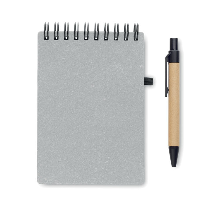 GO2481 Notebook riciclato con penna a sfera