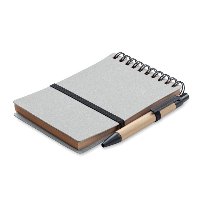 GO2481 Notebook riciclato con penna a sfera