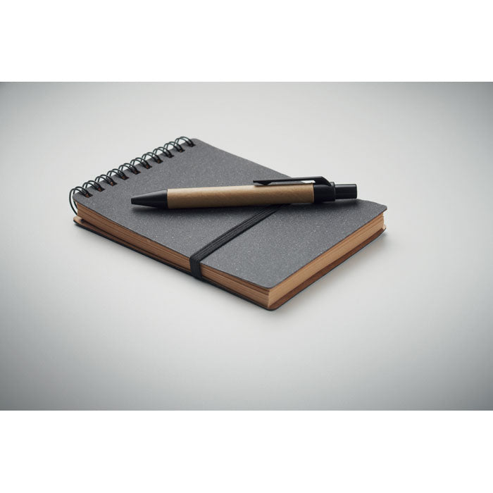 GO2481 Notebook riciclato con penna a sfera
