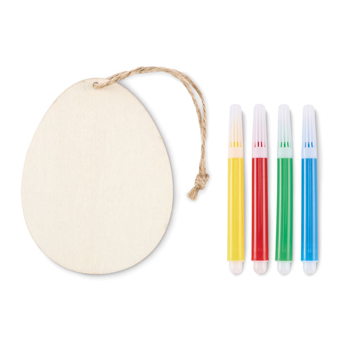 GO2501 Set per dipingere le uova in legno