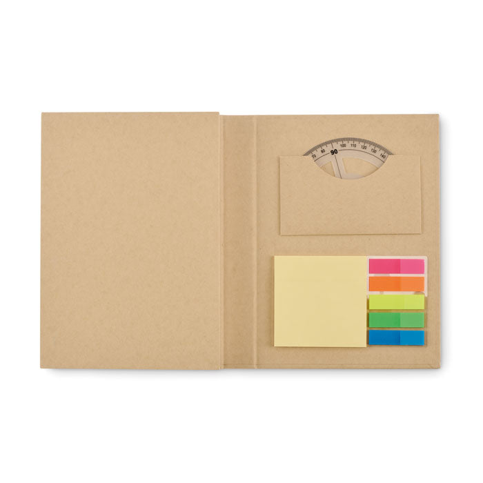 GO2526 Set di cancelleria con blocco note