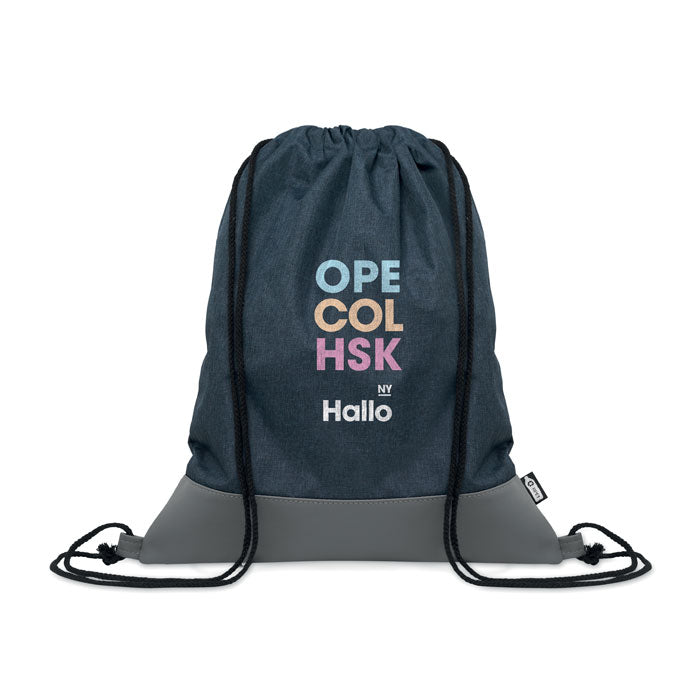 GO2527 RPET Borsa con coulisse in PU 2 to