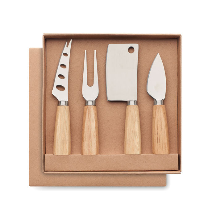 GO2547 Set di 4 coltelli da formaggio