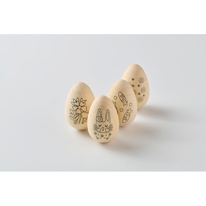GO2563 Set per dipingere le uova in legno