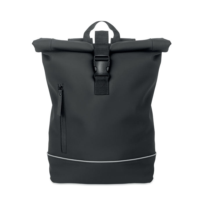 GO2581 Zaino in PU rolltop per laptop 15"