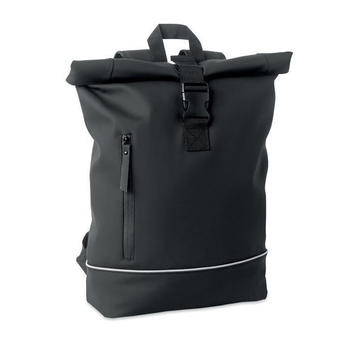 GO2581 Zaino in PU rolltop per laptop 15"