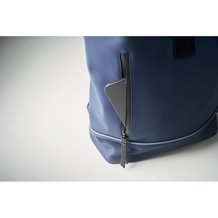 GO2581 Zaino in PU rolltop per laptop 15"