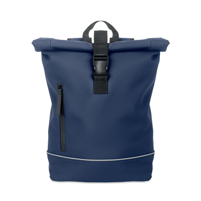 GO2581 Zaino in PU rolltop per laptop 15"