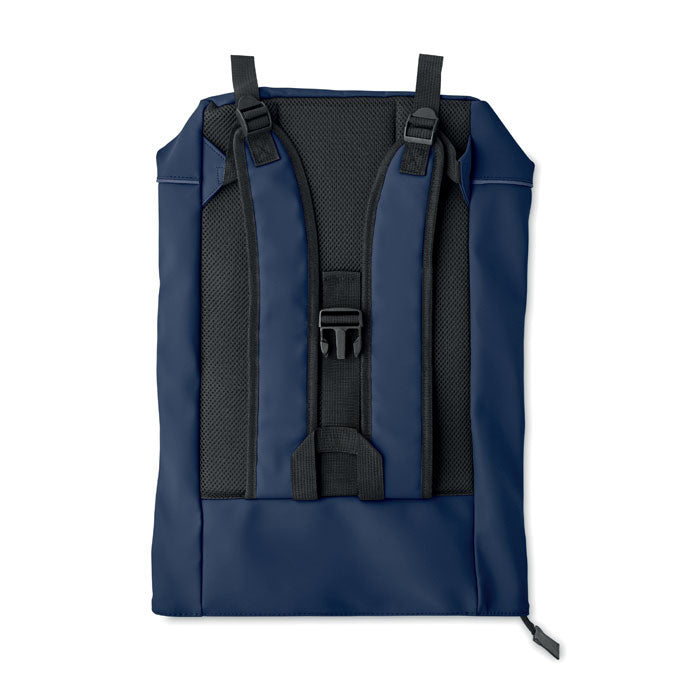 GO2581 Zaino in PU rolltop per laptop 15"