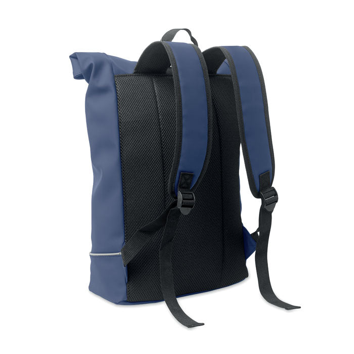 GO2581 Zaino in PU rolltop per laptop 15"