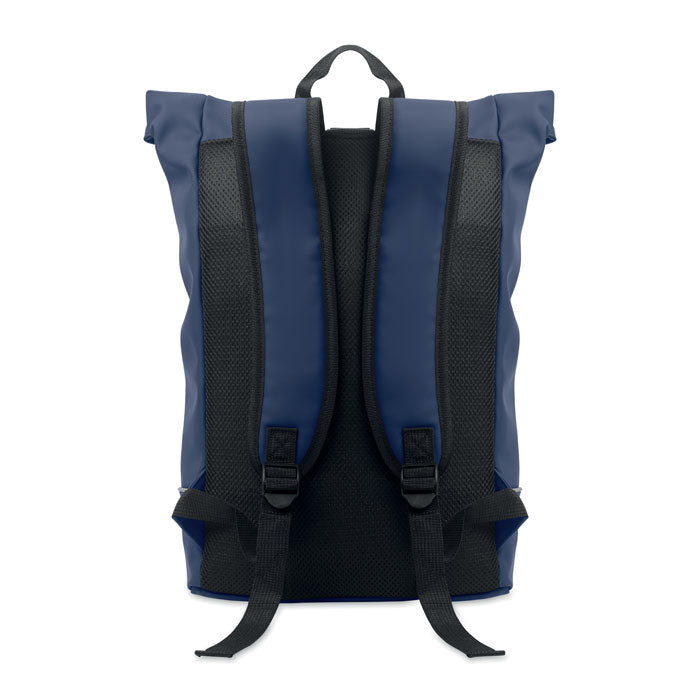 GO2581 Zaino in PU rolltop per laptop 15"