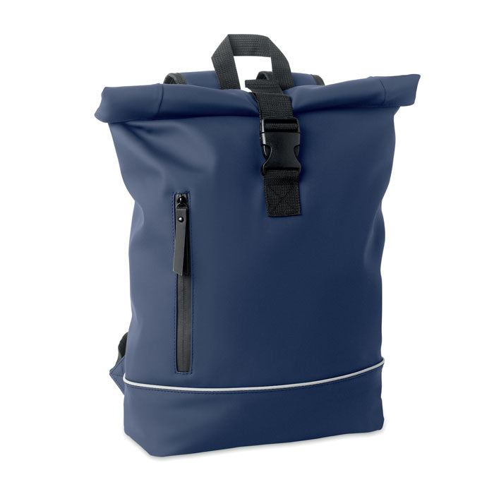 GO2581 Zaino in PU rolltop per laptop 15"