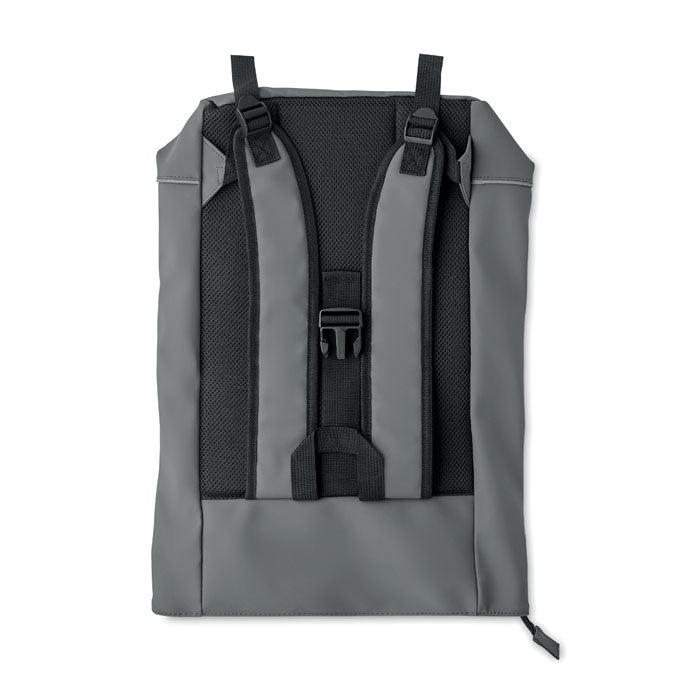 GO2581 Zaino in PU rolltop per laptop 15"