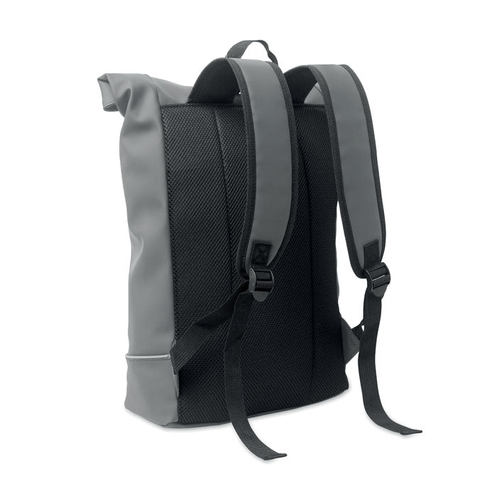 GO2581 Zaino in PU rolltop per laptop 15"