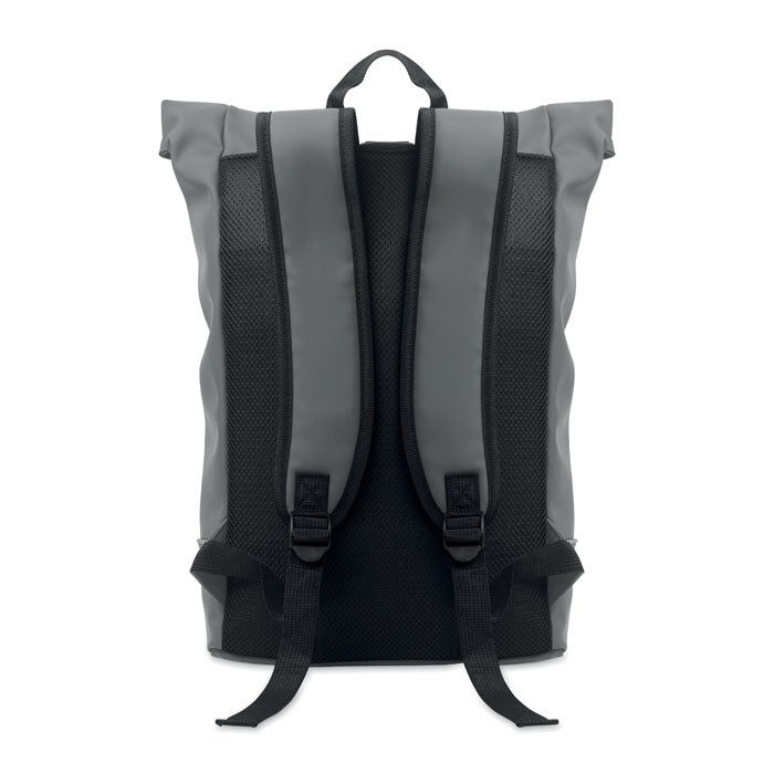 GO2581 Zaino in PU rolltop per laptop 15"