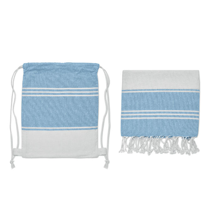 GO2584 Set di asciugamani da hammam con coulisse