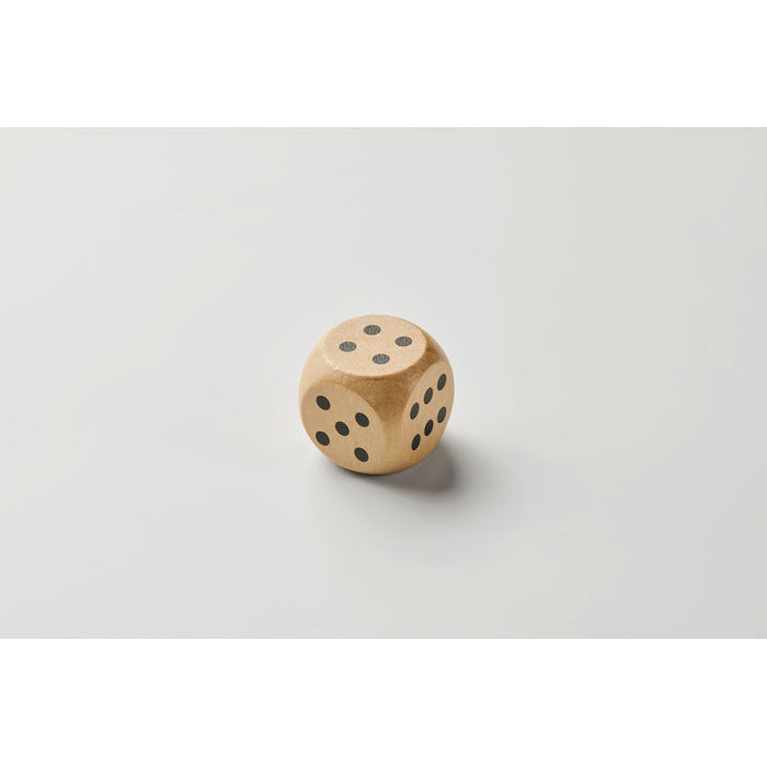GO2613 Dadi di legno Schima Ø 3 cm