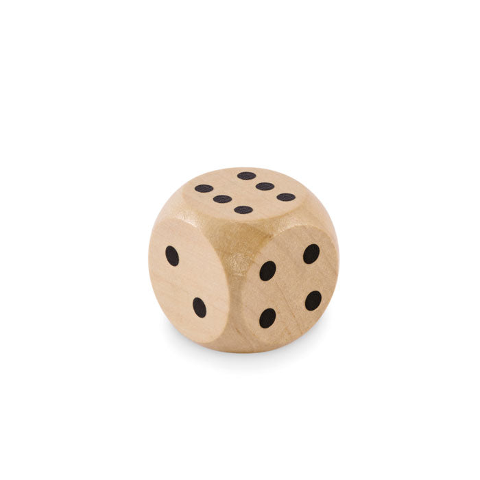 GO2613 Dadi di legno Schima Ø 3 cm