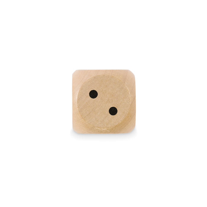 GO2613 Dadi di legno Schima Ø 3 cm