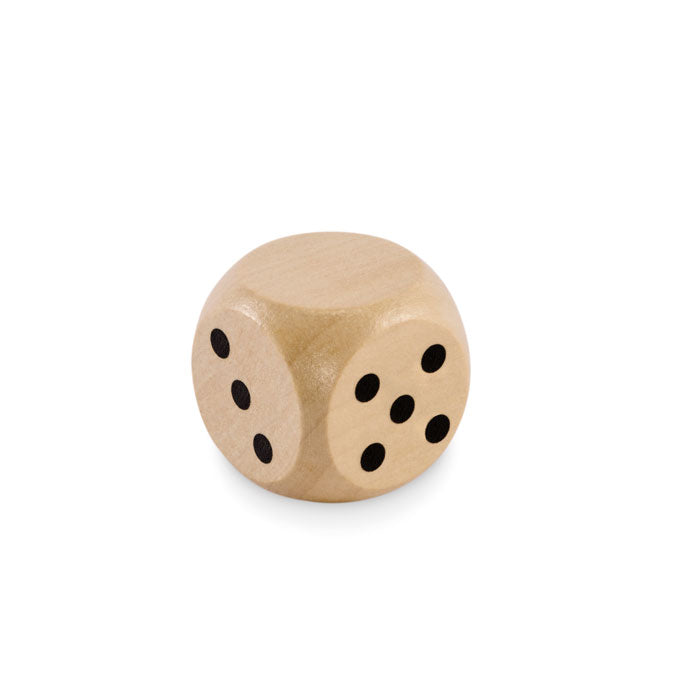 GO2613 Dadi di legno Schima Ø 3 cm