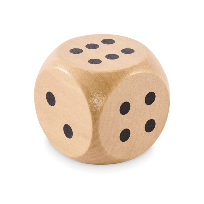 GO2614 Dadi di legno Schima Ø 5 cm