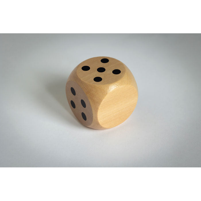 GO2614 Dadi di legno Schima Ø 5 cm