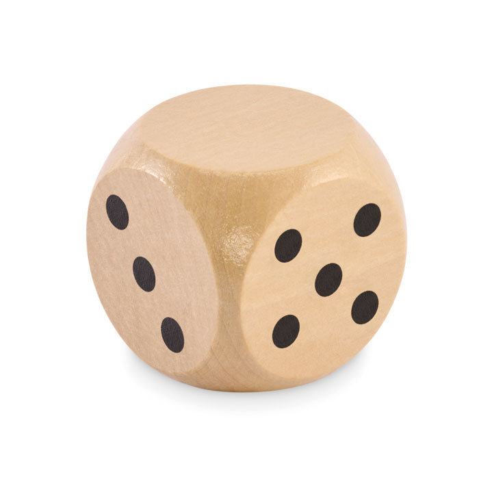 GO2614 Dadi di legno Schima Ø 5 cm