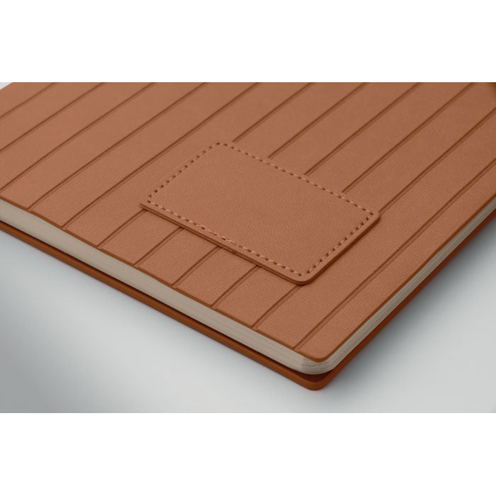 GO2663 Notebook A5 in PU fumé