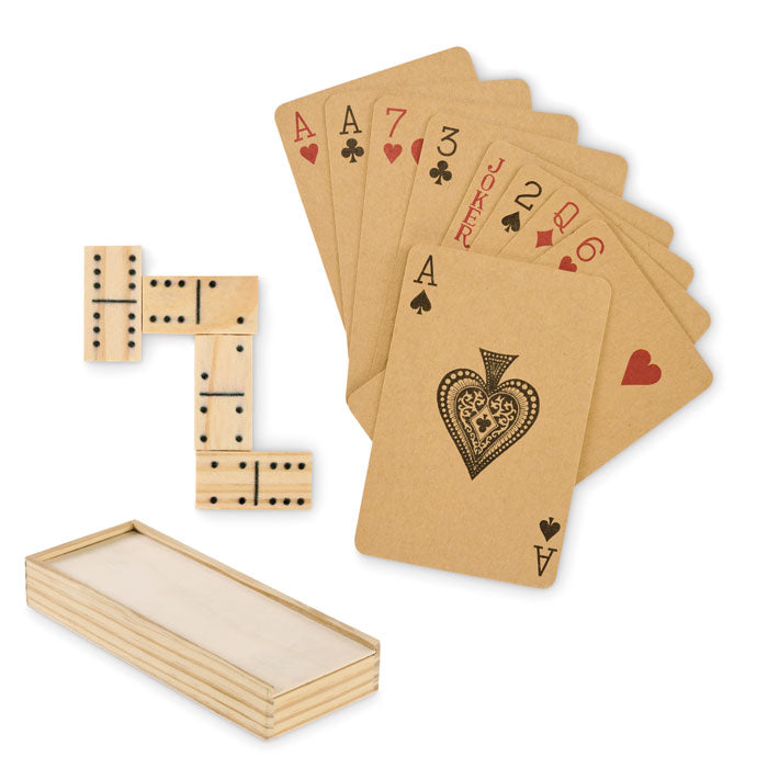 GO2669 Set di domino e carte