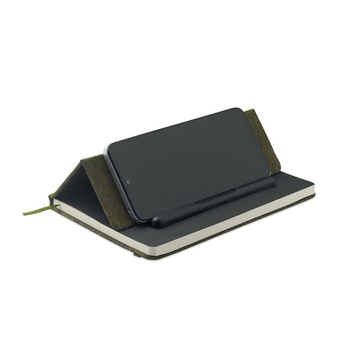 GO2687 Notebook A5 con porta telefono