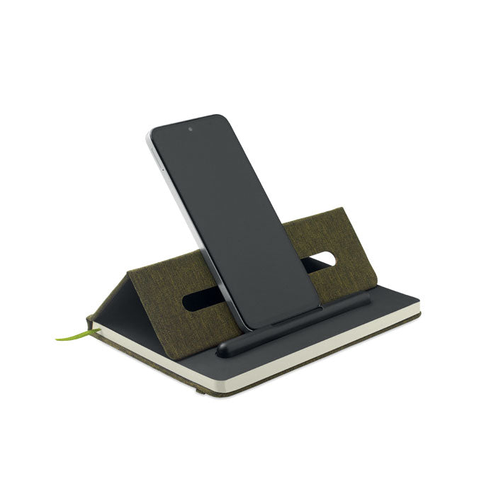 GO2687 Notebook A5 con porta telefono