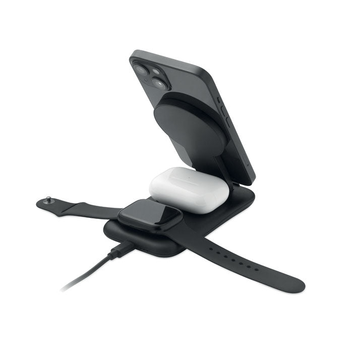 GO2749 Caricatore wireless 3 in 1 da 15 W