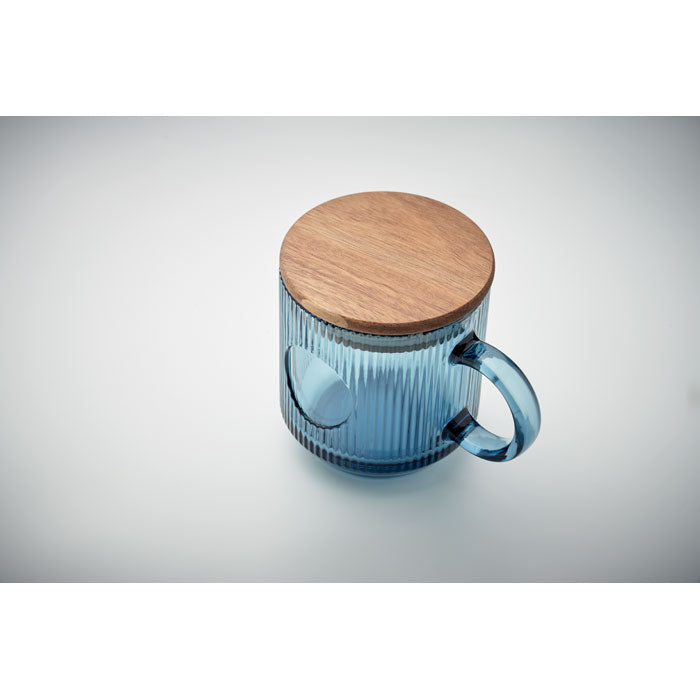 GO2752 Tazza in vetro a coste da 300 ml
