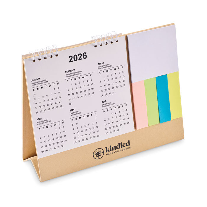 GO2756 Calendario da tavolo con memopad