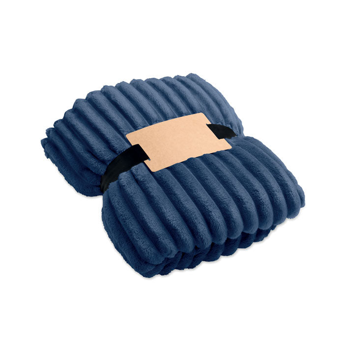 GO3184 Coperta a righe in pile RPET