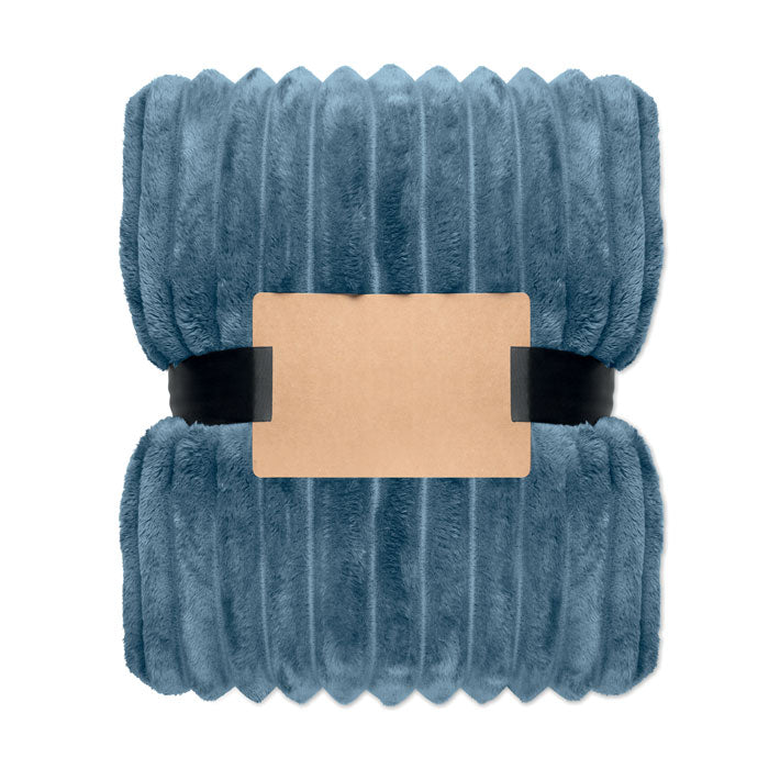 GO3184 Coperta a righe in pile RPET