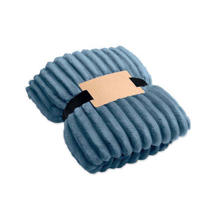 GO3184 Coperta a righe in pile RPET