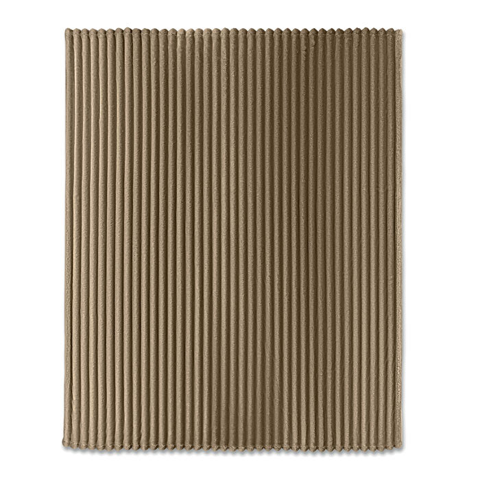 GO3184 Coperta a righe in pile RPET