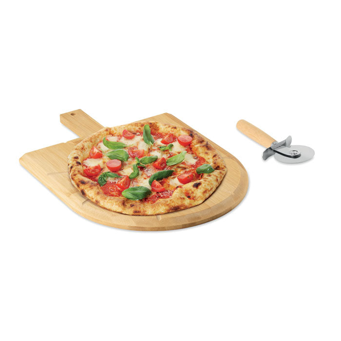 GO3202 Tagliere per pizza in bambù