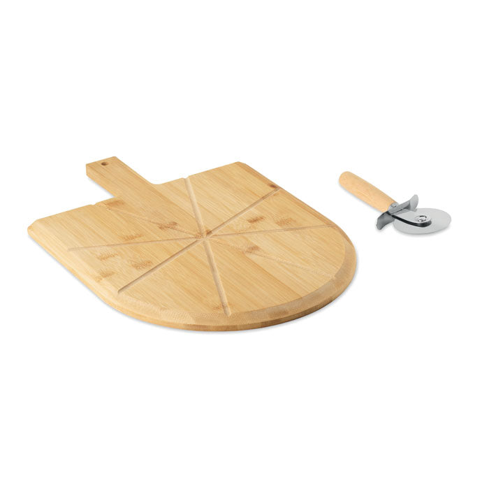 GO3202 Tagliere per pizza in bambù