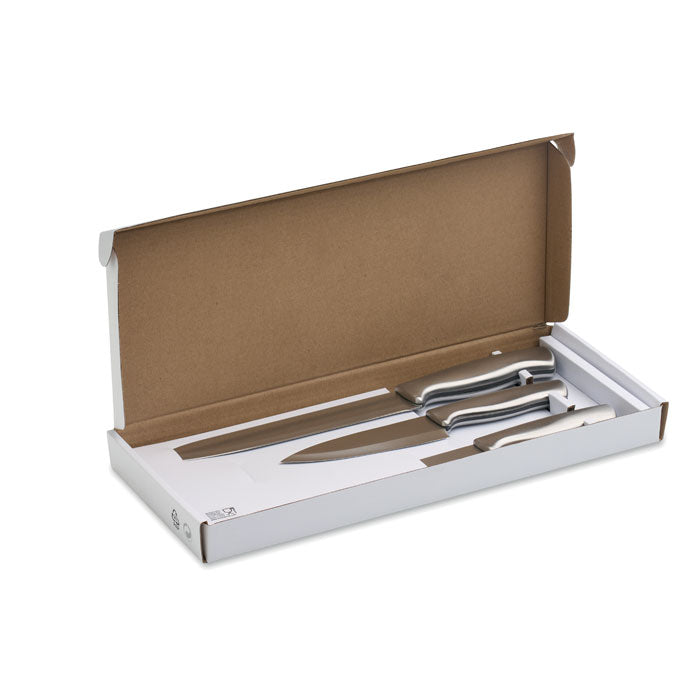 GO3203 Set 3 coltelli in acciaio inox