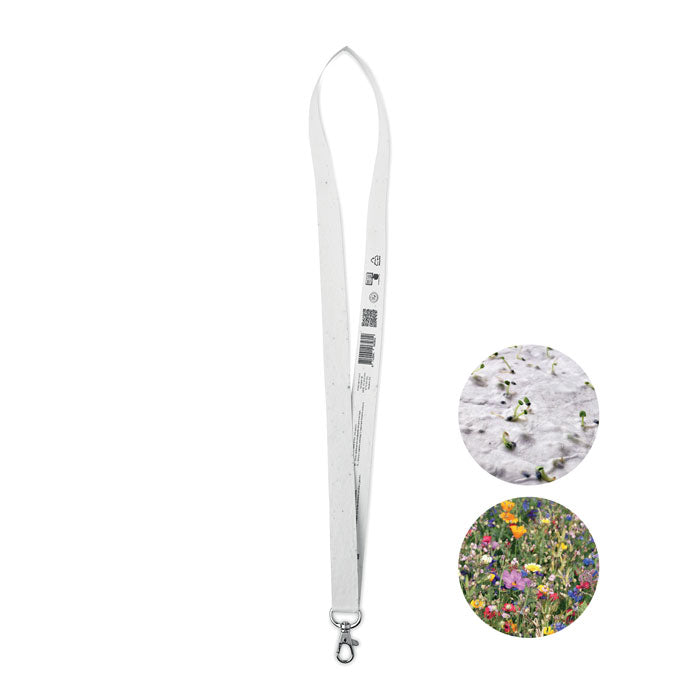 GO6906 Lanyard in carta, con gancio