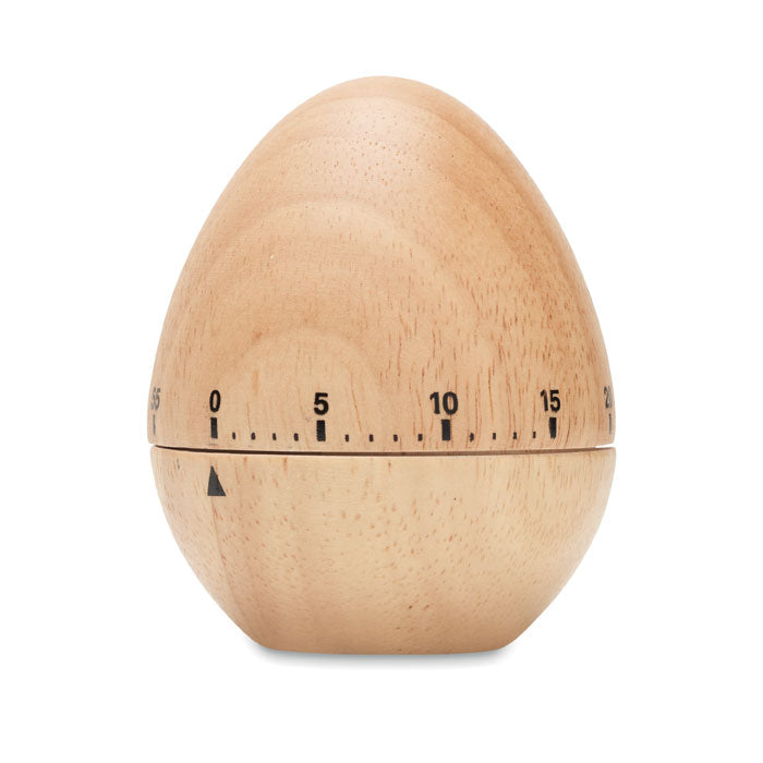 GO6963 Timer a forma di uovo in legno
