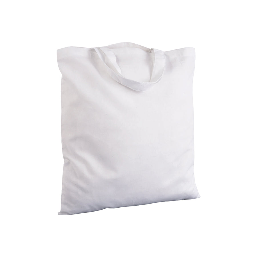 G00512  Shopper in cotone, 130 gr/m² manici corti